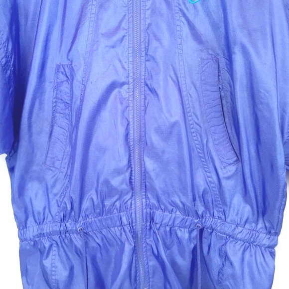 Vintage Nike Lady Foot Locker Windbreaker Track Jacket Size Medium 10-12 - Picture 5 of 16